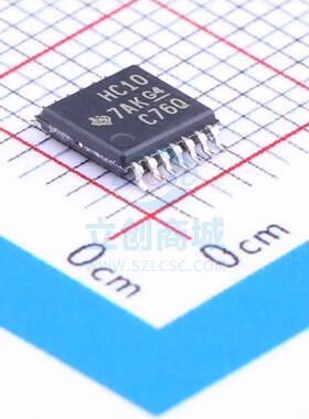 逻辑门 SN74HC10PWR TSSOP-14 TI全新原装进口