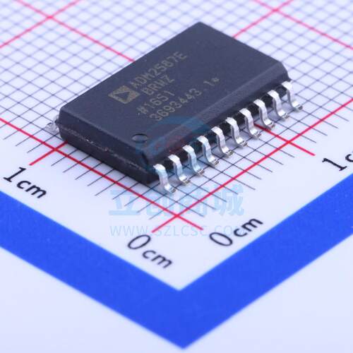 RS-485/RS-422芯片 ADM2587EBRWZ-REEL7 SOIC-20_300mil ADI(亚德
