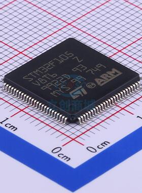 STM32F105V8T6 LQFP-100_14x14x05P 全新原装进口