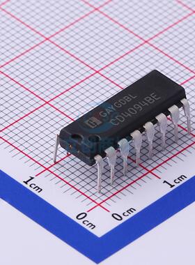 寄存器 CD4094BE DIP-16 HGSEMI(华冠)