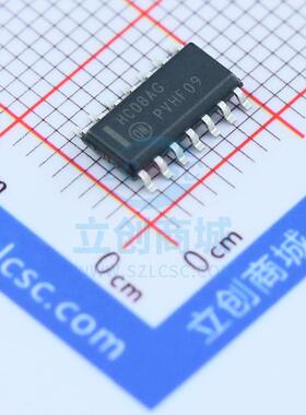 逻辑门 MC74HC08ADR2G SOIC-14 ON 全新原装进口