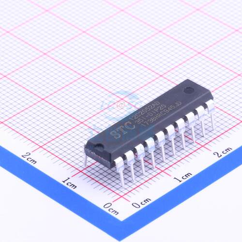 单片机(MCU/MPU/SOC) STC12C2052AD-35I-PDIP20 DIP-20 全新原装
