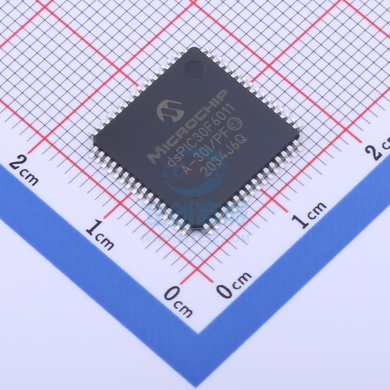 dsPIC30F6011A-30I/PF TQFP-64 MIC 全新原装进口