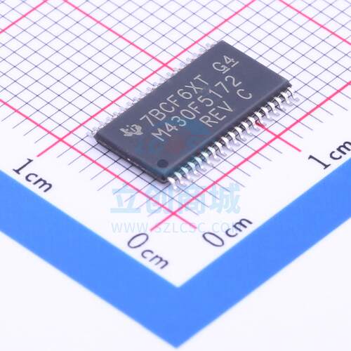 单片机(MCU/MPU/SOC) MSP430F5172IDAR TSSOP-38 TI 全新原装进口