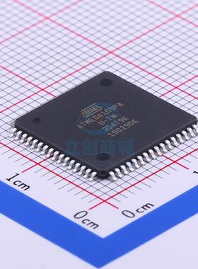 单片机(MCU/MPU/SOC) ATMEGA169PA-AU TQFP-64_14x14x08P MIC 全