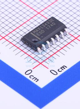 RS-485/RS-422芯片 MAX13433EESD+T SOIC-14_150mil MAXIM 全新原