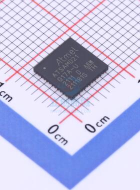 单片机(MCU/MPU/SOC) ATSAMD21G17A-MU QFN-48(7x7) MIC 全新原装