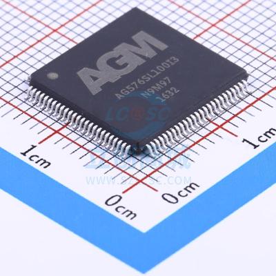 可编程逻辑器件(CPLD/FPGA) AG576SL100 LQFP-100_14x14x05P 全新