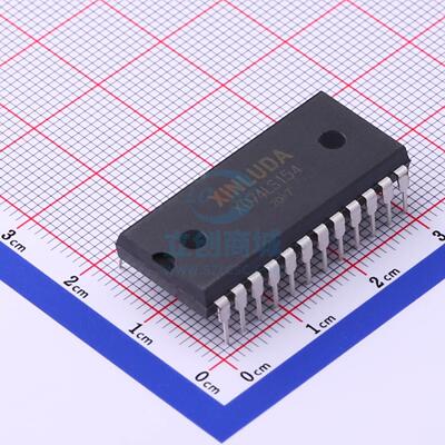 信号开关/编解码器/多路复用器 XD74LS154 DIP-24 XINLUDA(信路达