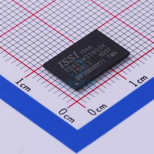 同步动态随机存取内存(SDRAM) IS42VM32800K-75BLI BGA-90 ISSI(