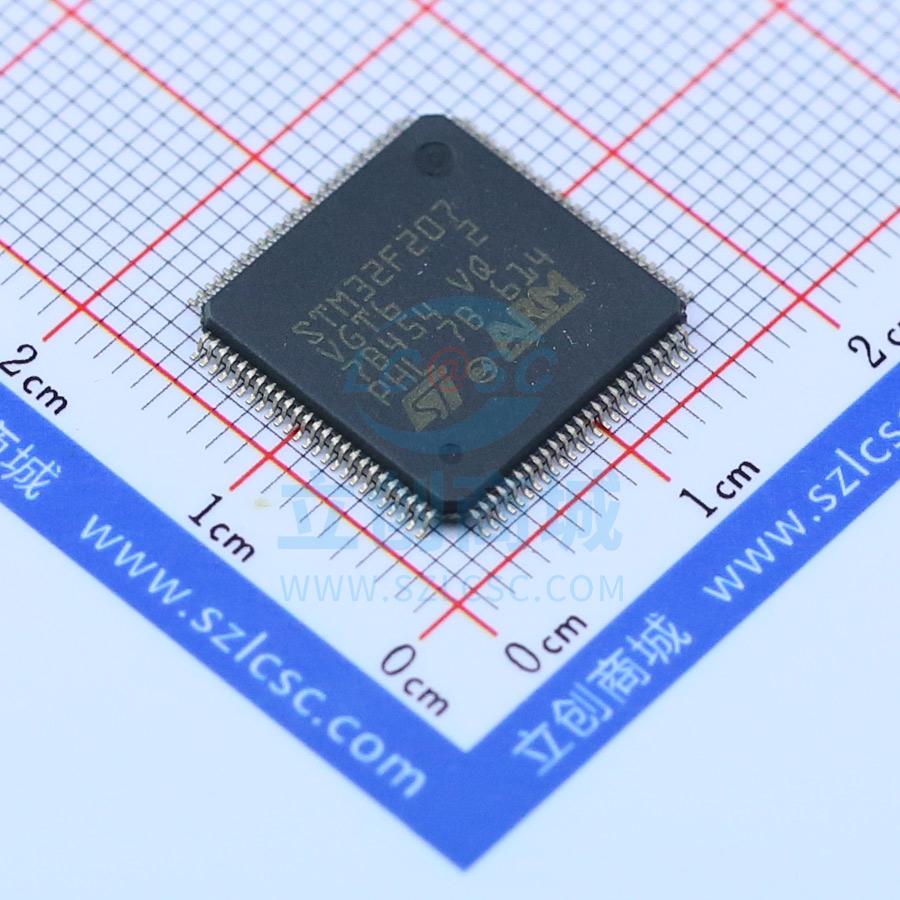 单片机(MCU/MPU/SOC) STM32F207VGT6 LQFP-100_14x14x05P ST 全新