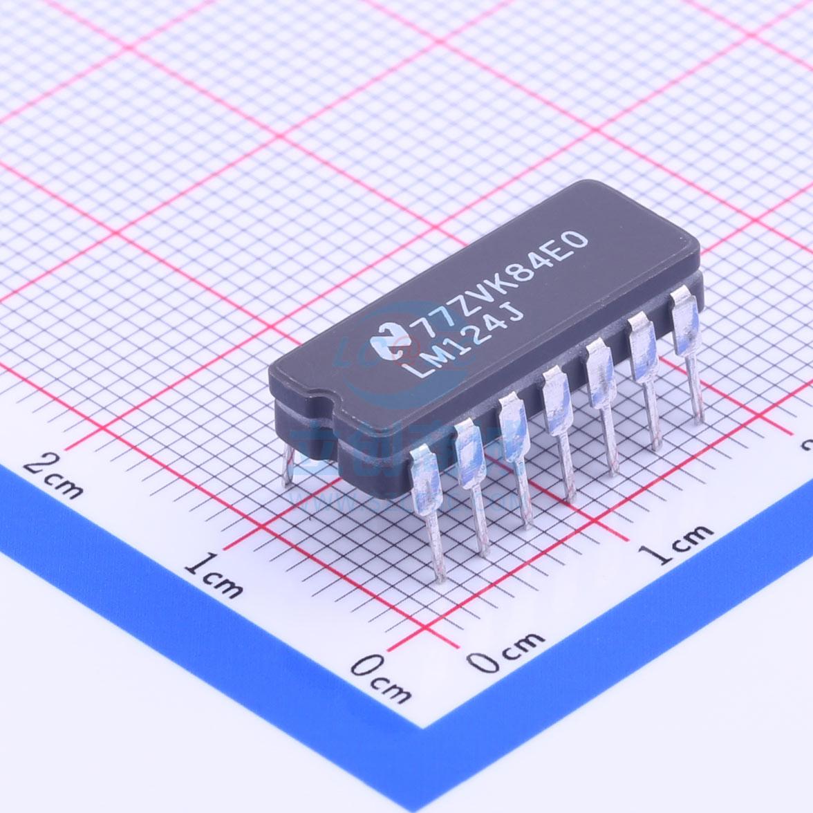 运算放大器 LM124J/PB DIP-14 TI()