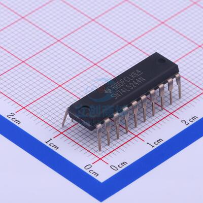 缓冲器/驱动器 SN74LS244N DIP-20 TI全新原装进口