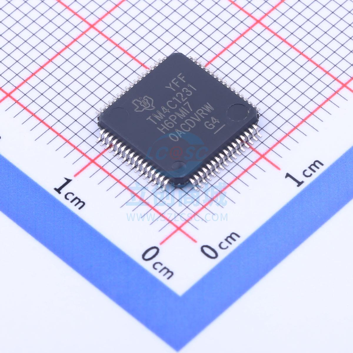 单片机(MCU/MPU/SOC) TM4C1231H6PMI7R LQFP-64(10x10) TI 全新原