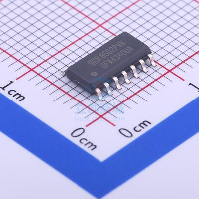 运算放大器 OPA4340UA/2K5 SOP-14_150mil TI 全新原装进口