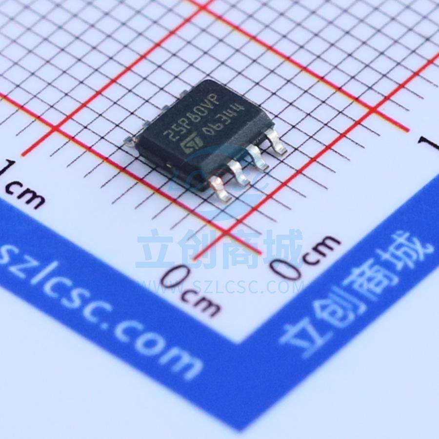 NOR FLASH M25P80-VMN6TP SOIC-8_150mil micron 全新原装