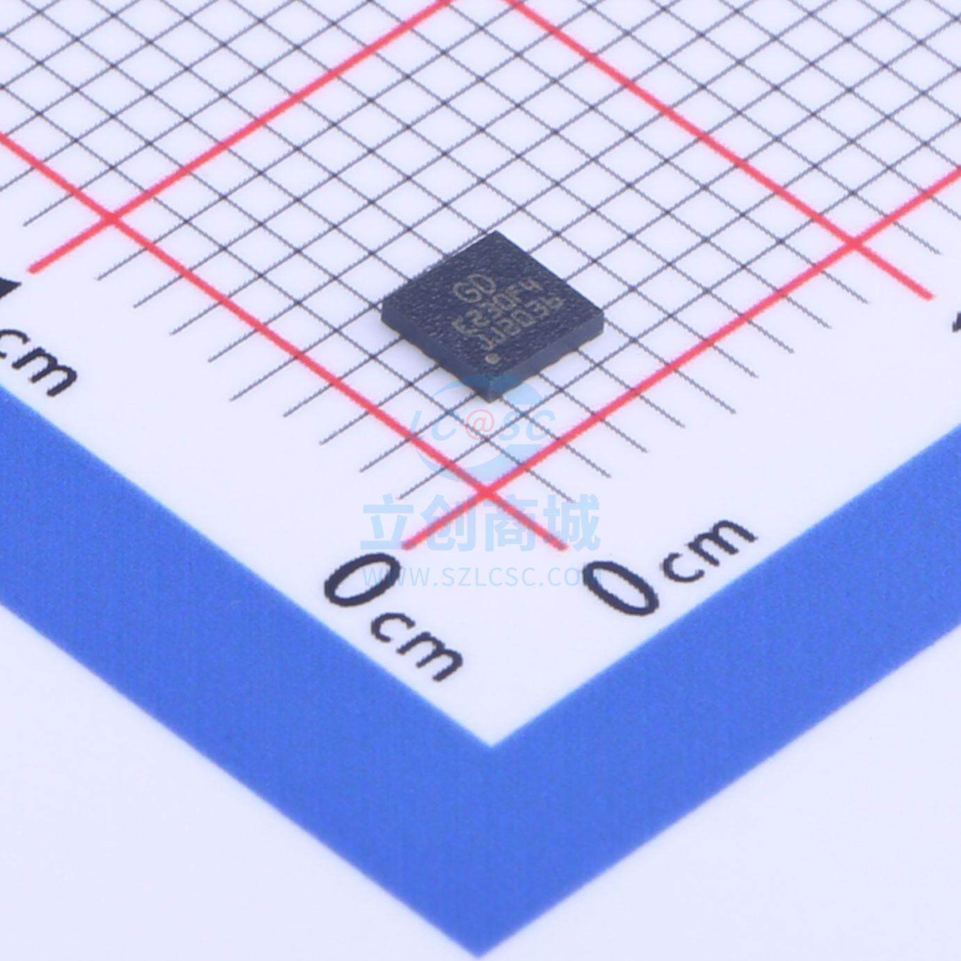 单片机(MCU/MPU/SOC) GD32E230F4V6TR LGA-20 GD 全新原装进口 - 实物图