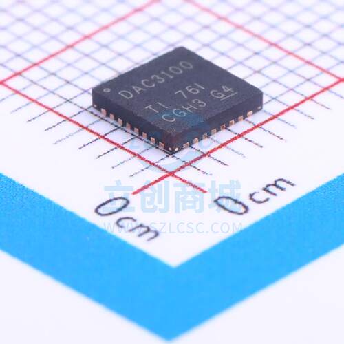 音频功率放大器 TLV320DAC3100IRHBR HVQFN-32(5x5) TI()