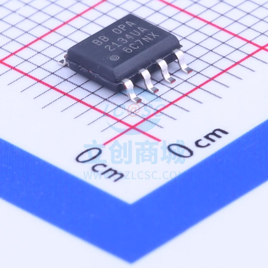 运算放大器 OPA2134UA/2K5 SOIC-8_150mil TI 全新原装进口
