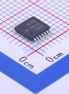 逻辑门 SN74HC08PWR TSSOP-14 TI全新原装进口