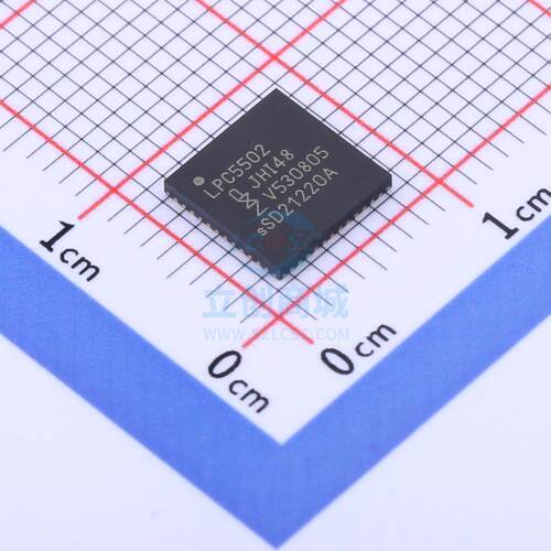 单片机(MCU/MPU/SOC) LPC5502JHI48EL HVQFN-48 NXP 全新原装进口