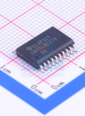 RS-485/RS-422芯片 SN75LBC174DW SOIC-20_300mil TI 全新原装进