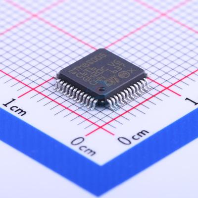 单片机(MCU/MPU/SOC) STM8S005C6T6TR LQFP-48_7x7x05P ST 全新原