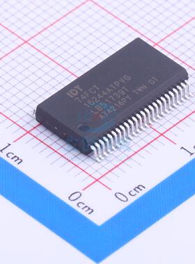 缓冲器/驱动器 IDT74FCT16244ATPV SSOP-48_300mil  全新原装进口