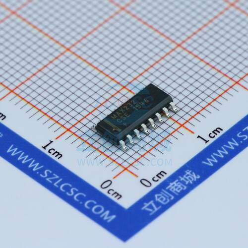 RS232芯片 MAX232CSE+T SOIC-16_150mil MAXIM(美信)