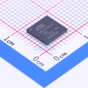 单片机(MCU/MPU/SOC) ATMEGA32U4-MUR QFN-44_7x7x05P MIC 全新原