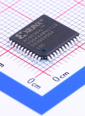 可编程逻辑器件(CPLD/FPGA) XC9536XL-10VQG44C VQFP-44 全新原装