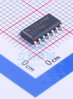 精密运放 TLC2274AIDR SOIC-14_150mil TI()