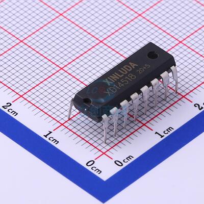 寄存器 XD14518 DIP-16 XINLUDA(信路达)