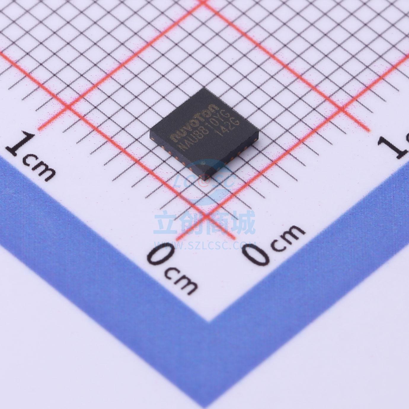 音频接口芯片 NAU8810YG QFN-20(4x4) NUVOTON(新唐)