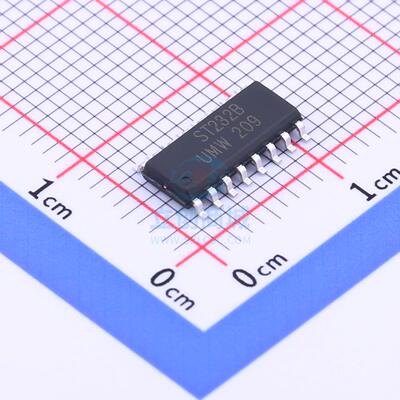 RS232芯片 ST232BDR SOP-16 UMW(友台半导体)