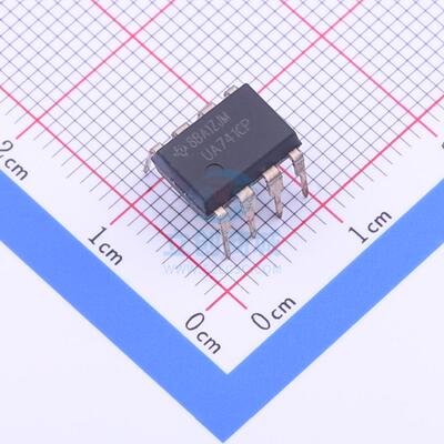 运算放大器 UA741CP DIP-8 TI 全新原装进口