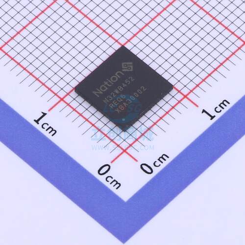 单片机(MCU/MPU/SOC) N32WB452REQ6 QFN-64  全新原装进口
