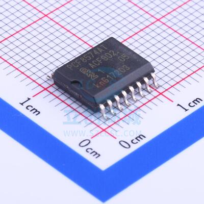 I/O扩展器 PCF8574AT/3,512 SOIC-16_300mil NXP(恩智浦)