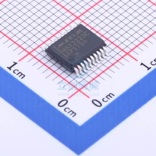 RS232芯片 MAX3223CAP+ SSOP-20 MAXIM 全新原装进口