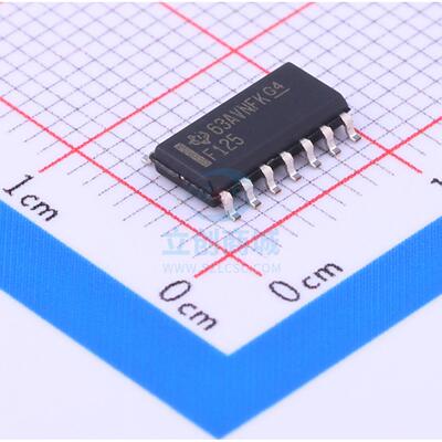 缓冲器/驱动器 SN74F125D SOIC-14 TI全新原装进口