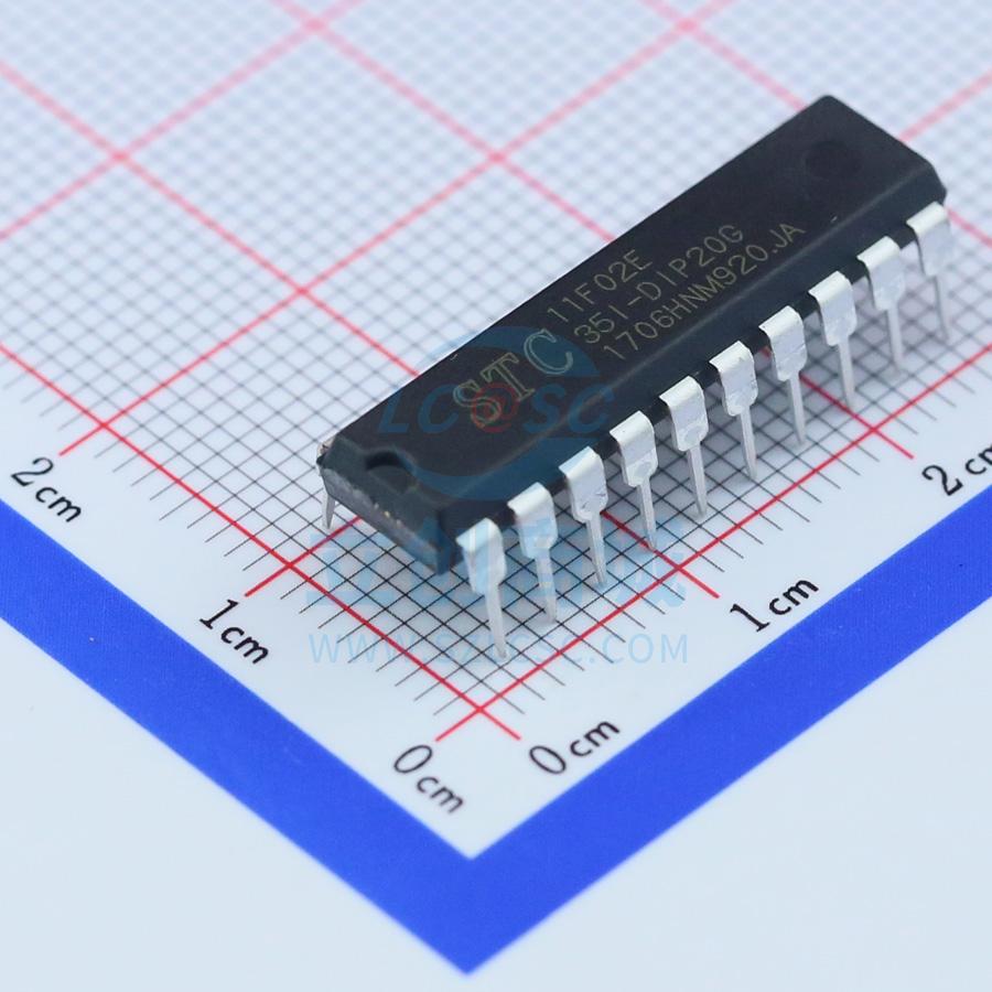 单片机(MCU/MPU/SOC) STC11F02E-35I-DIP20 DIP-20 全新原装进口