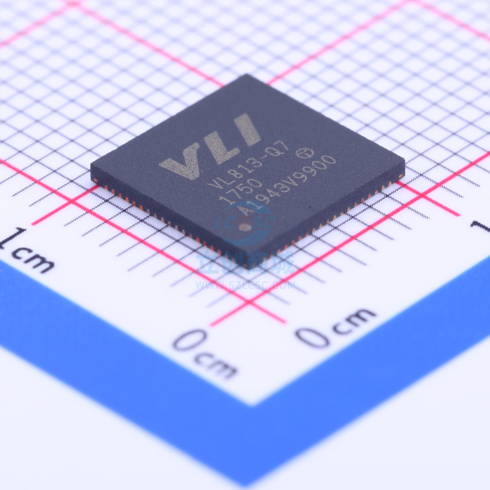 USB芯片 VL813(A1) QFN-76_9x9x04P VIA(台湾威盛电子)
