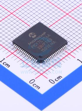 单片机(MCU/MPU/SOC) PIC17C756A-33I/PT TQFP-64_10x10x05P MIC