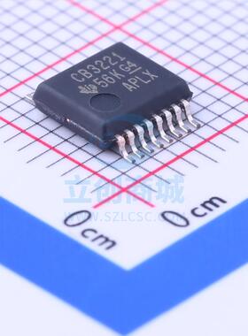 RS232芯片 SN65C3221DBR SSOP-16_208mil TI 全新原装进口