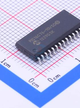 单片机(MCU/MPU/SOC) PIC16C76-10I/SO SOIC-28_300mil MIC 全新