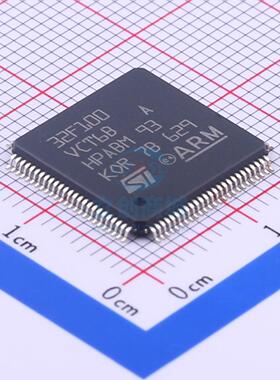 单片机(MCU/MPU/SOC) STM32F100VCT6B LQFP-100_14x14x05P ST 全
