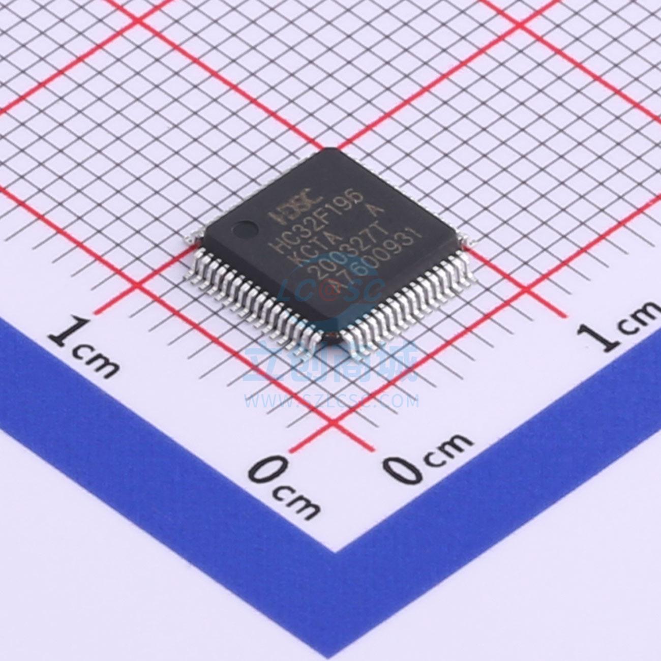 单片机(MCU/MPU/SOC) HC32F196KCTA-LQ64 LQFP-64_7x7x04P XHSC