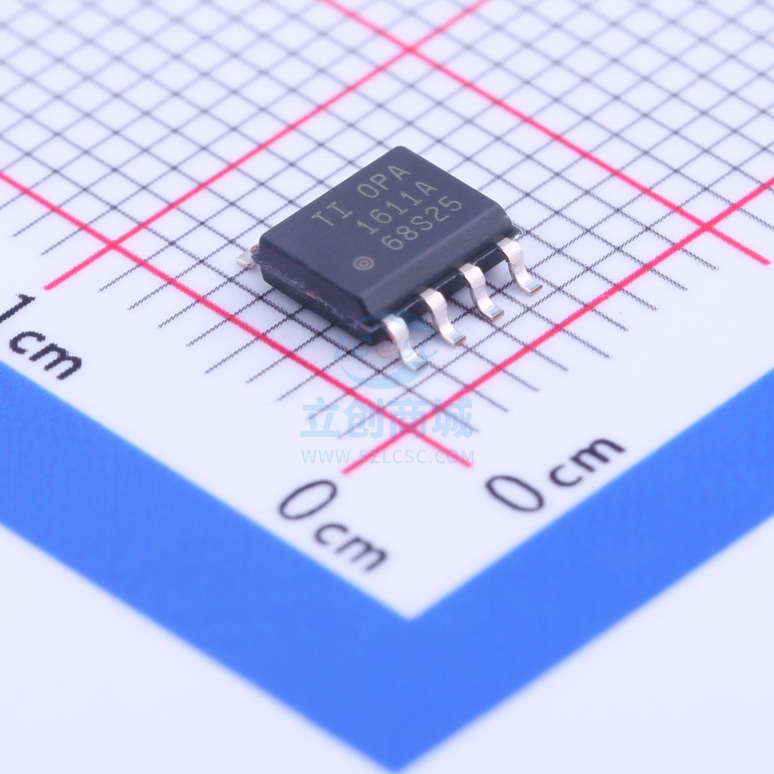 运算放大器 OPA1611AID SOIC-8_150mil TI 全新原装进口
