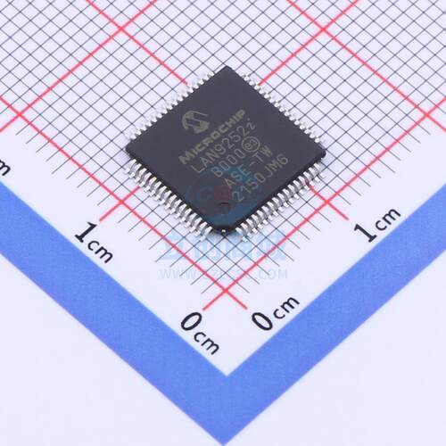 以太网芯片 LAN9252I/PT TQFP-64_10x10x05P MICROCHIP(美国微芯)