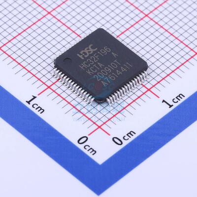 单片机(MCU/MPU/SOC) HC32F196KCTA-LQFP64 LQFP-64 全新原装进口